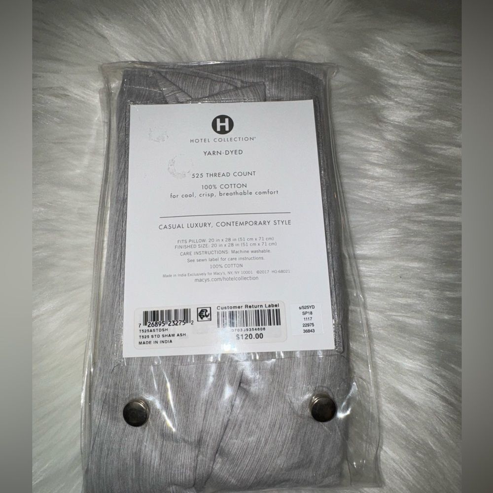 525 Thread Count Pillow Shams - Picture 7 of 7